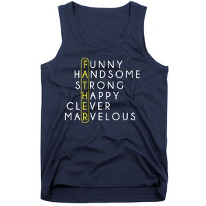 Father Acronym Fathers Day Tank Top