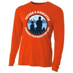 Father And Daughter Fishing Partners Cooling Performance Long Sleeve Crew