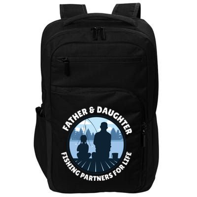 Father And Daughter Fishing Partners Impact Tech Backpack