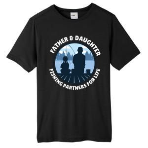 Father And Daughter Fishing Partners Tall Fusion ChromaSoft Performance T-Shirt