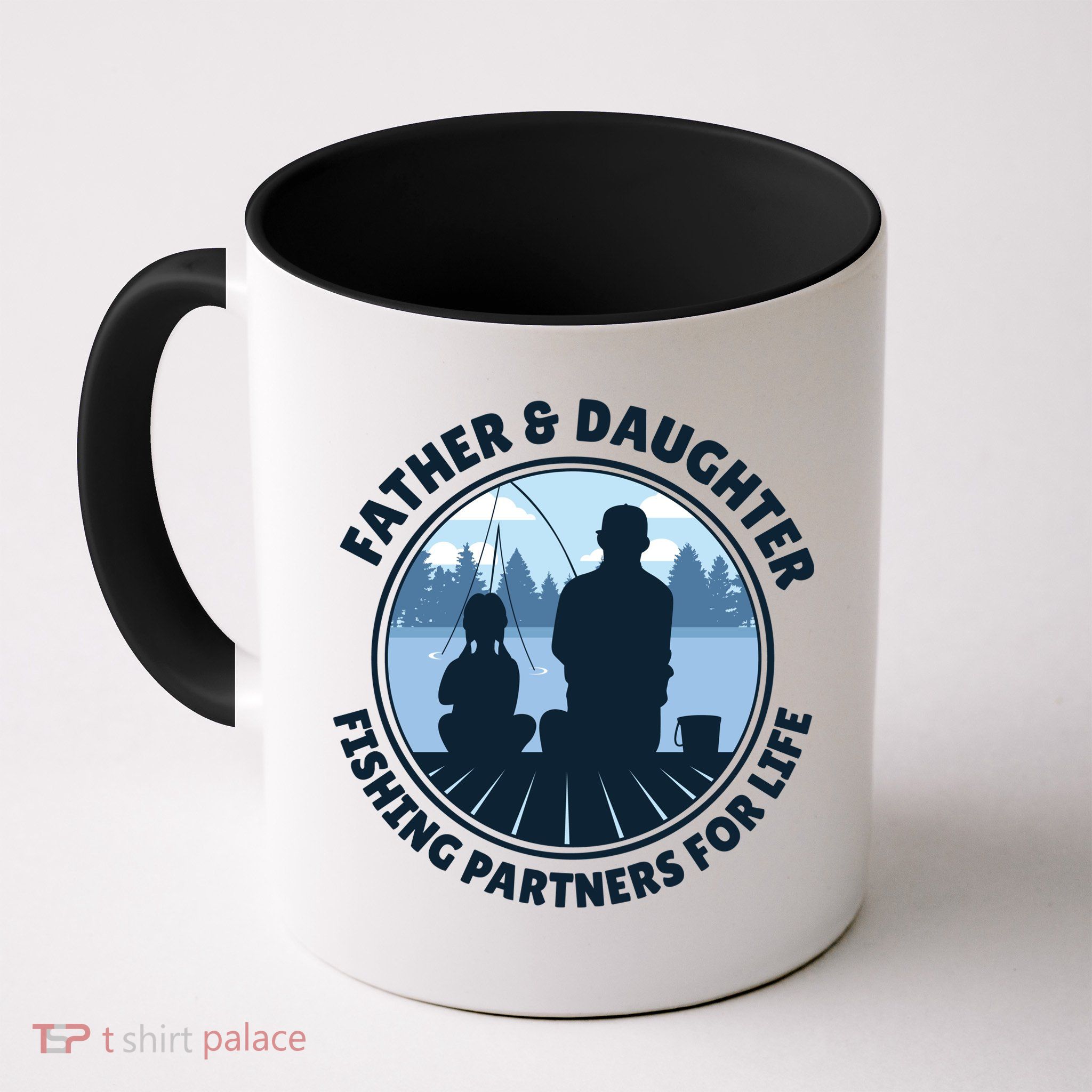 Father And Daughter Fishing Partners Mug