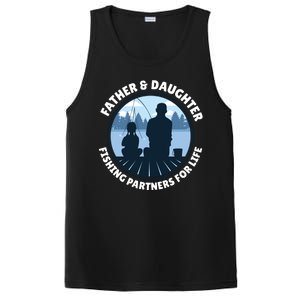 Father And Daughter Fishing Partners PosiCharge Competitor Tank