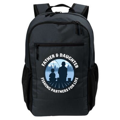 Father And Daughter Fishing Partners Daily Commute Backpack