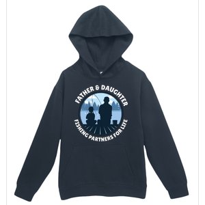 Father And Daughter Fishing Partners Urban Pullover Hoodie