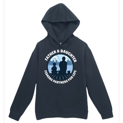 Father And Daughter Fishing Partners Urban Pullover Hoodie