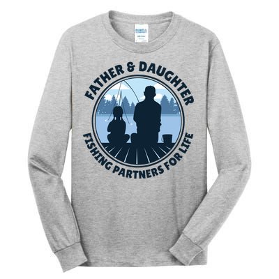 Father And Daughter Fishing Partners Tall Long Sleeve T-Shirt