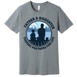 Father And Daughter Fishing Partners Premium T-Shirt