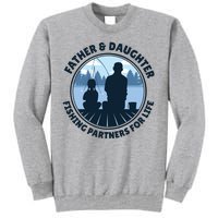 Father And Daughter Fishing Partners Tall Sweatshirt