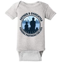 Father And Daughter Fishing Partners Baby Bodysuit