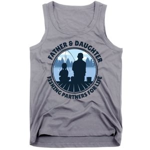 Father And Daughter Fishing Partners Tank Top