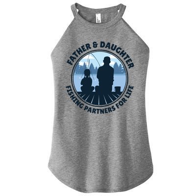 Father And Daughter Fishing Partners Women's Perfect Tri Rocker Tank