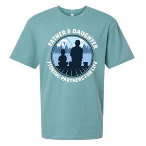 Father And Daughter Fishing Partners Sueded Cloud Jersey T-Shirt