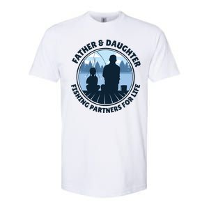 Father And Daughter Fishing Partners Softstyle CVC T-Shirt