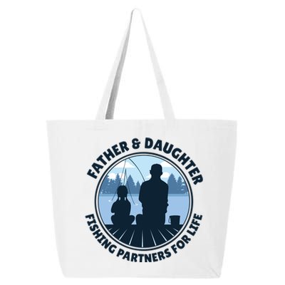 Father And Daughter Fishing Partners 25L Jumbo Tote