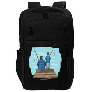 Father And Son Fishing Impact Tech Backpack