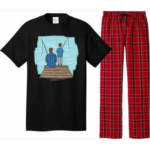 Father And Son Fishing Pajama Set