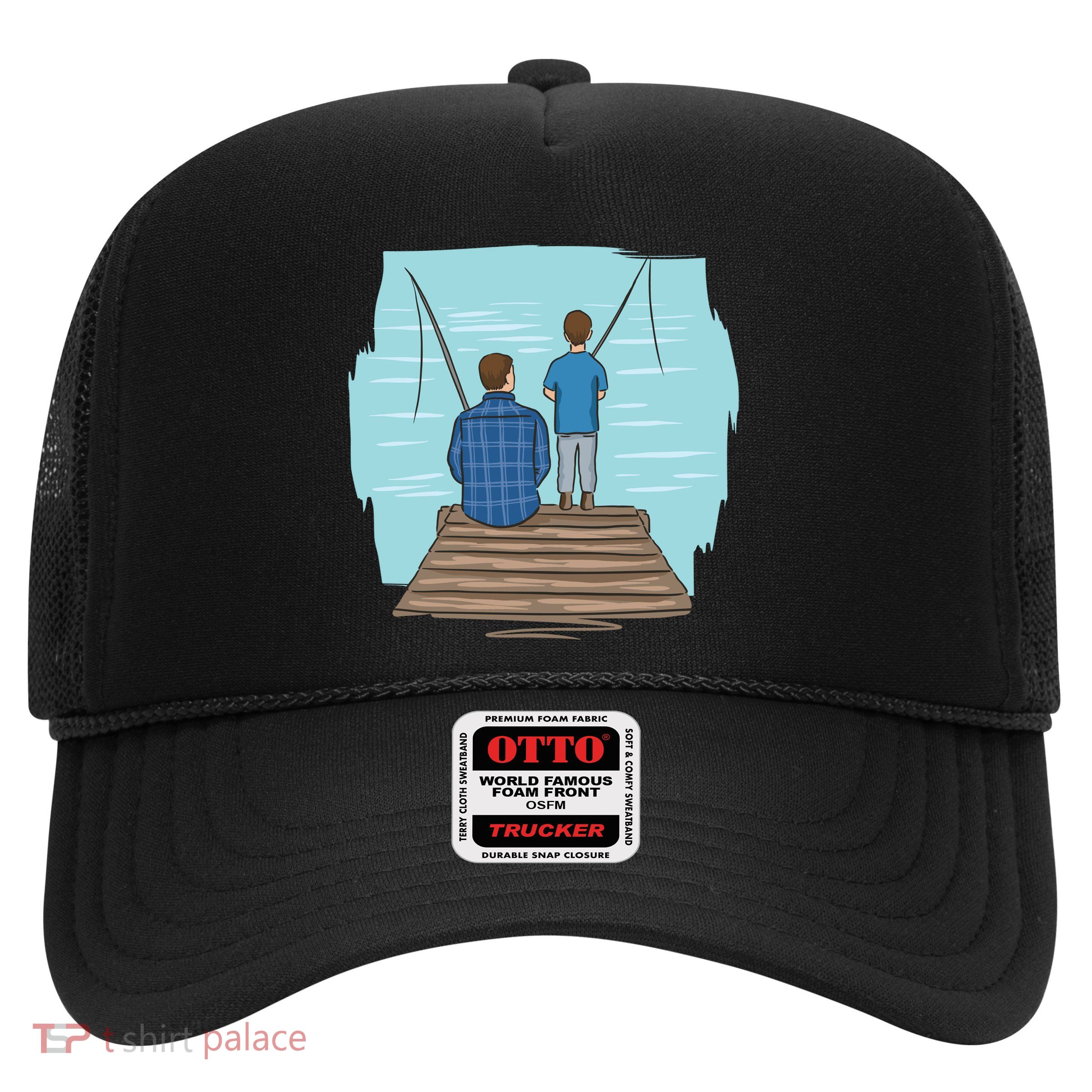 Father And Son Fishing Trucker Hat