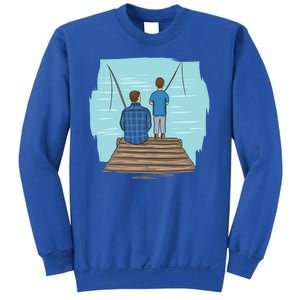 Father And Son Fishing Sweatshirt