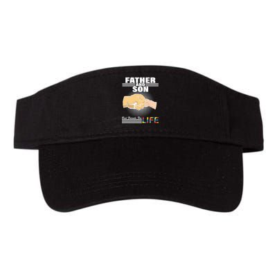 Father And Son Friends For Life Autism Awareness Visor