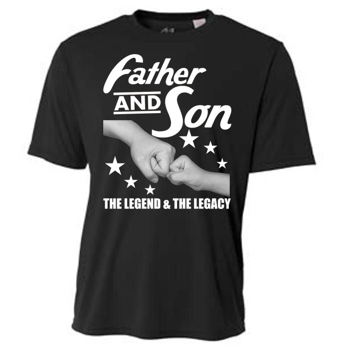 Father And Son The Legend & Legacy Cooling Performance Crew T-Shirt