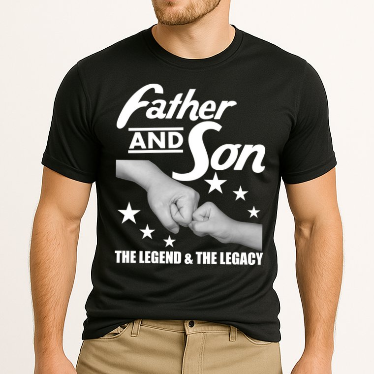Father And Son The Legend & Legacy Cooling Performance Crew T-Shirt