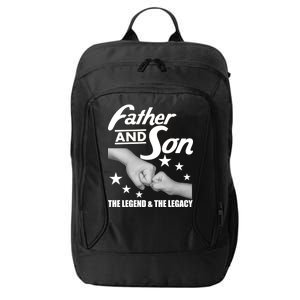 Father And Son The Legend & Legacy City Backpack