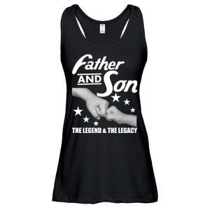 Father And Son The Legend & Legacy Ladies Essential Flowy Tank