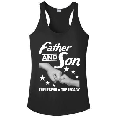 Father And Son The Legend & Legacy Ladies PosiCharge Competitor Racerback Tank