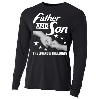 Father And Son The Legend & Legacy Cooling Performance Long Sleeve Crew