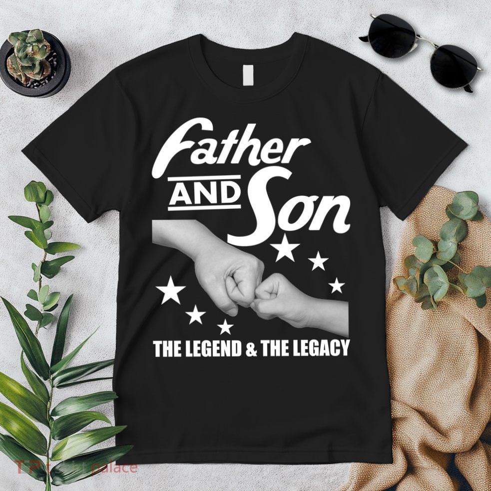 Father And Son The Legend & Legacy Premium T-Shirt