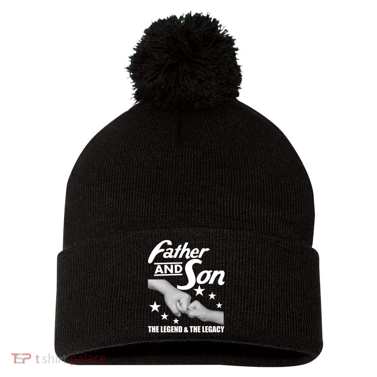 Father And Son The Legend & Legacy Pom Pom 12in Knit Beanie