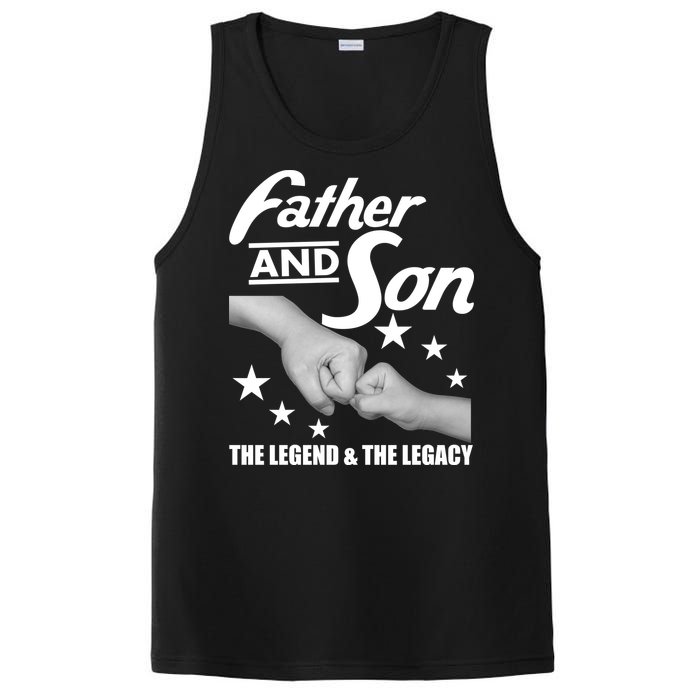 Father And Son The Legend & Legacy PosiCharge Competitor Tank