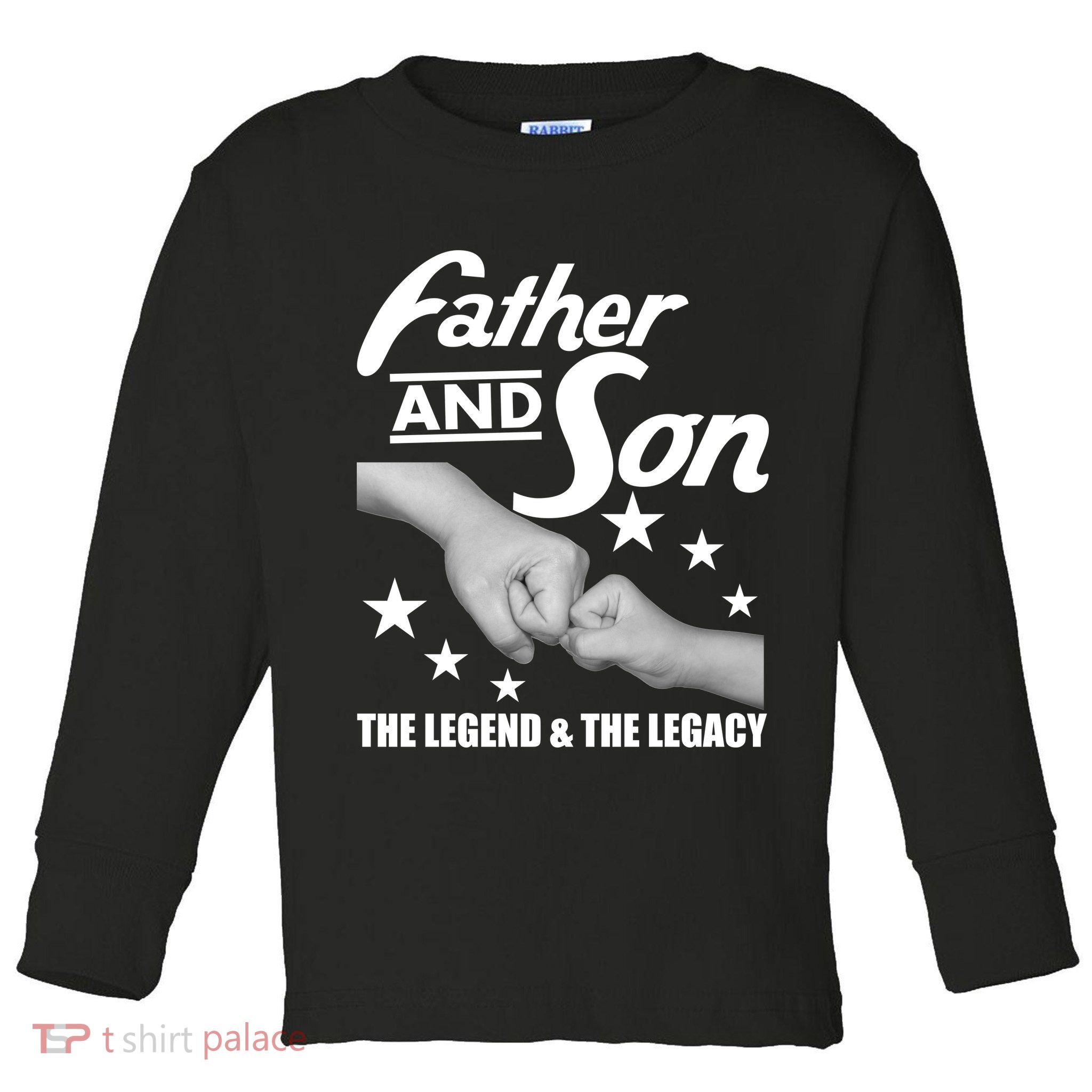 Father And Son The Legend & Legacy Toddler Long Sleeve Shirt