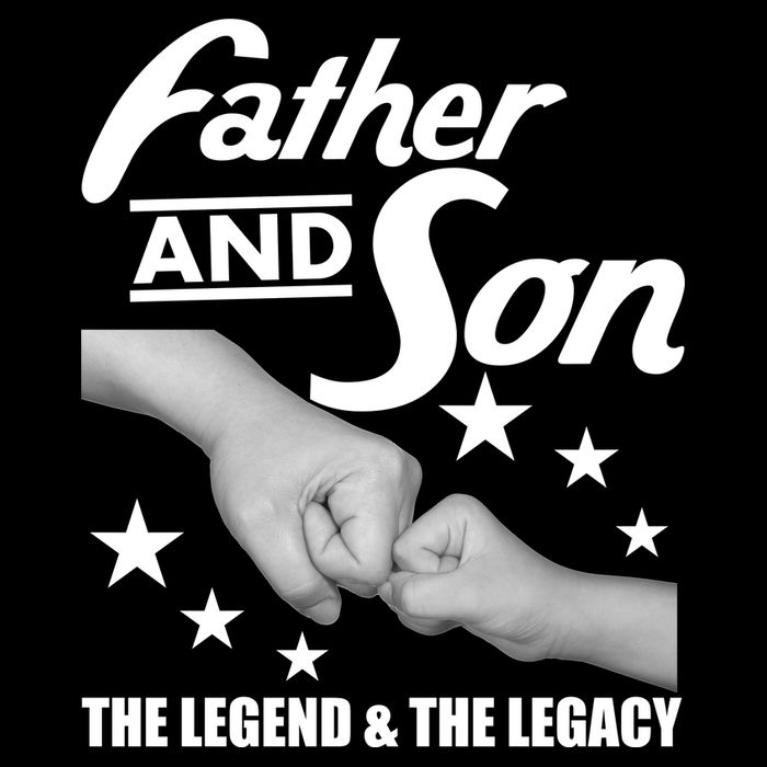 Father And Son The Legend & Legacy Cropped Pullover Crew
