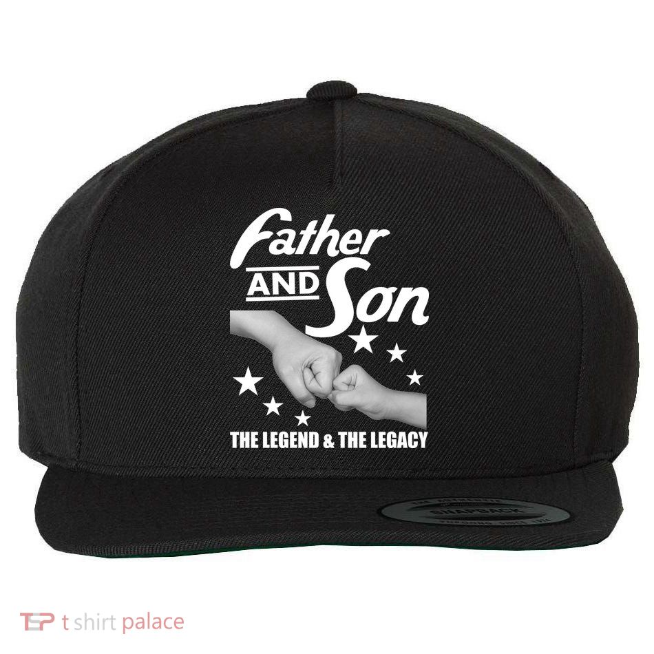 Father And Son The Legend & Legacy Wool Snapback Cap