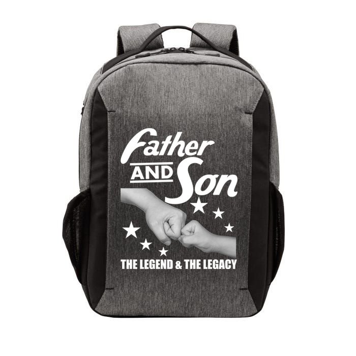Father And Son The Legend & Legacy Vector Backpack