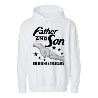 Father And Son The Legend & Legacy Garment-Dyed Fleece Hoodie