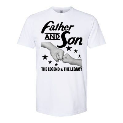 Father And Son The Legend & Legacy Softstyle CVC T-Shirt