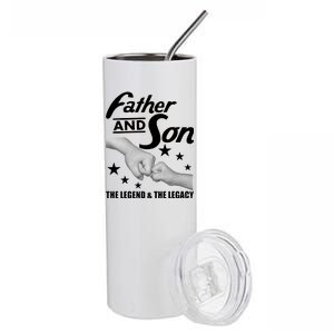 Father And Son The Legend & Legacy Stainless Steel Tumbler