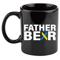 Father Bear Down Syndrome Awareness 11oz C Handle Ceramic Mug