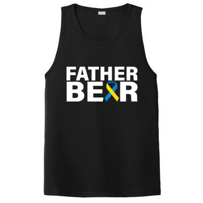 Father Bear Down Syndrome Awareness PosiCharge Competitor Tank