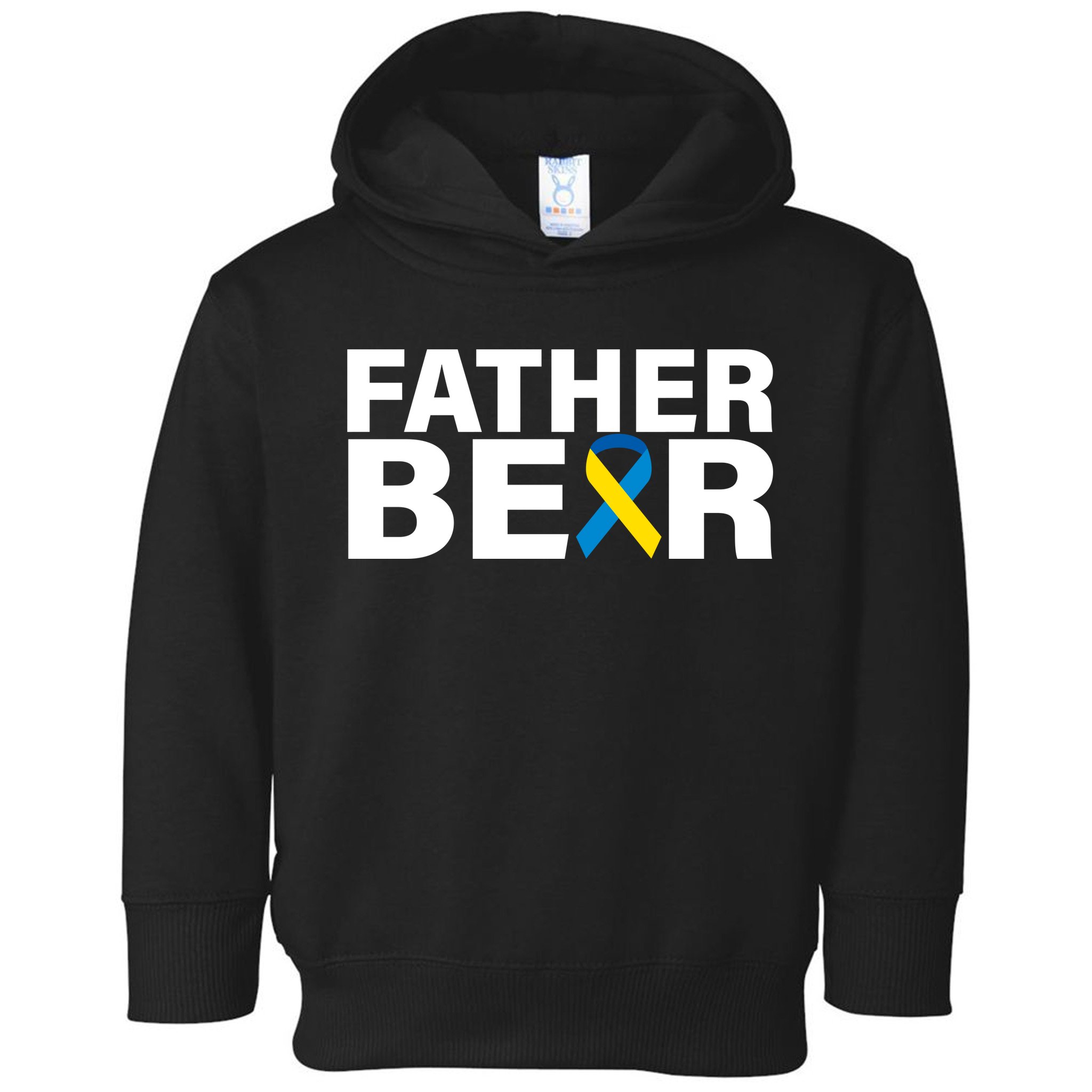Father Bear Down Syndrome Awareness Toddler Hoodie
