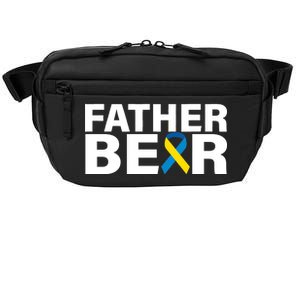 Father Bear Down Syndrome Awareness Crossbody Pack