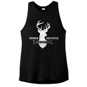 Father Daughter Hunting Ladies PosiCharge Tri-Blend Wicking Tank