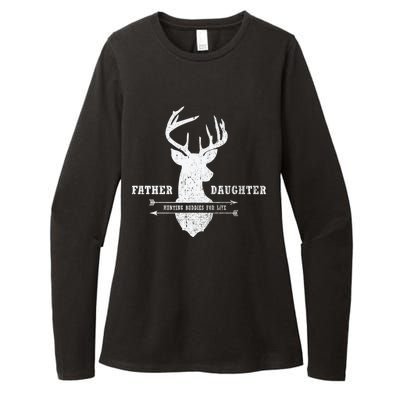 Father Daughter Hunting Womens CVC Long Sleeve Shirt