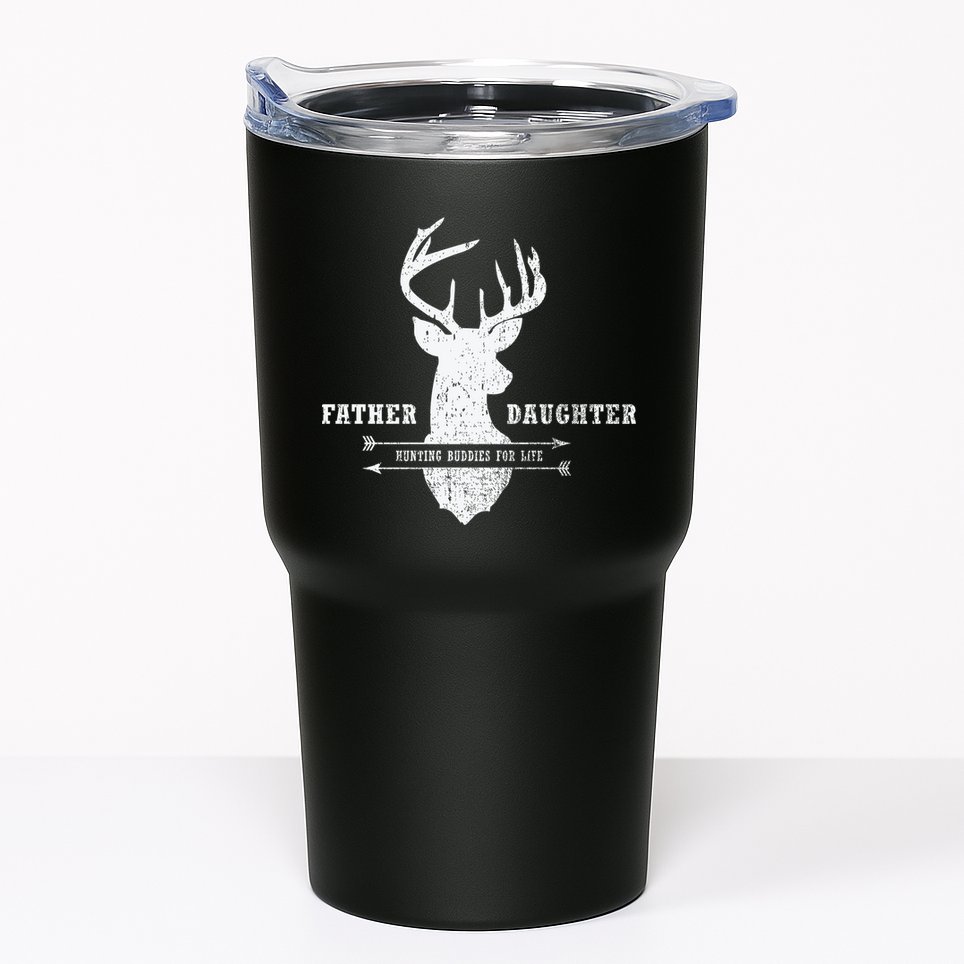 Father Daughter Hunting Tumbler