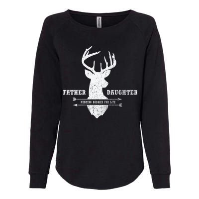 Father Daughter Hunting Womens California Wash Sweatshirt