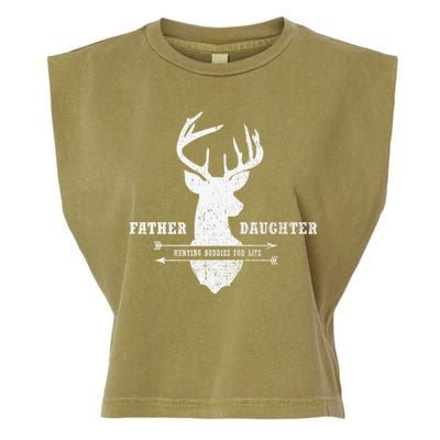 Father Daughter Hunting Garment-Dyed Women's Muscle Tee