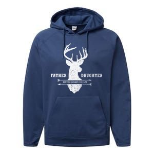 Father Daughter Hunting Performance Fleece Hoodie