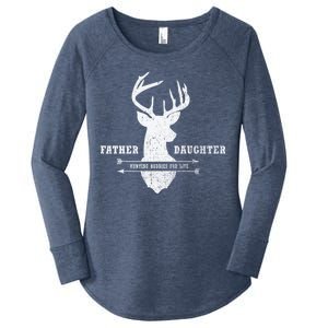 Father Daughter Hunting Women's Perfect Tri Tunic Long Sleeve Shirt